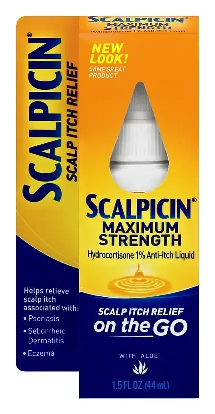 Scalpicin Scalp Itch Treatment Maximum Stregth