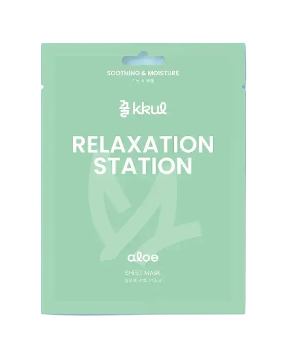 Kkul Relaxation Station Sheet Mask Aloe