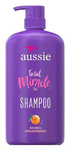 Aussie Total Miracle Shampoo With Apricot & Macadamia