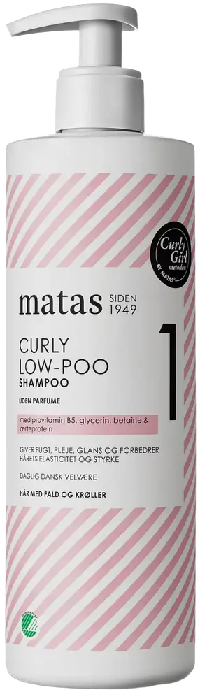 Matas Curly Low-Poo Shampoo Fragrance Free