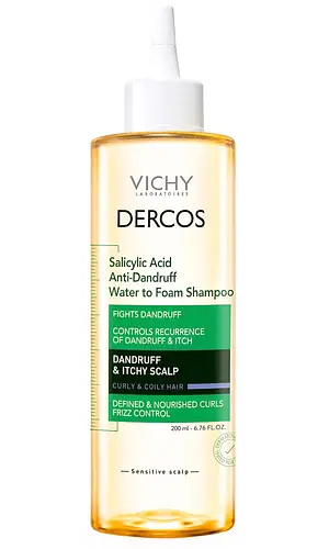 Vichy Dercos Salicylic Acid Anti-Dandruff Water To Foam Shampoo