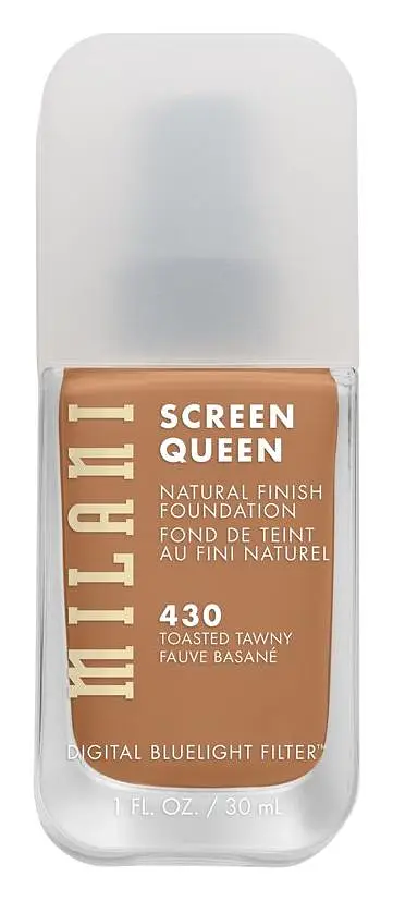 Milani Screen Queen Foundation 430 Toasted Tawny