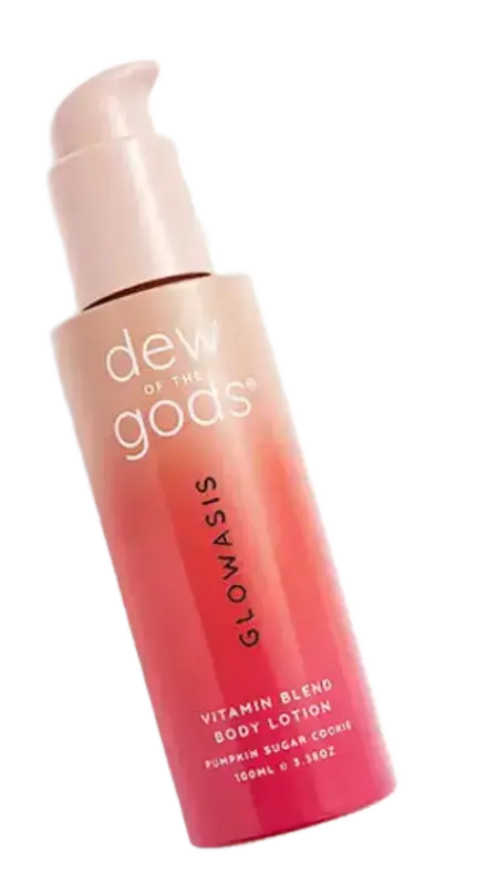 dew of the gods Glowasis Vitamin Blend Body Lotion Pumpkin Sugar Cookie
