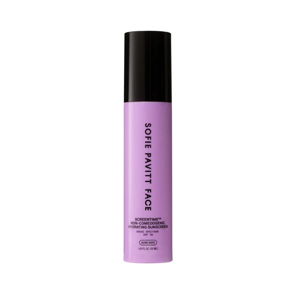 Sofie Pavitt Face Screentime Non-Comedogenic Hydrating Sunscreen SPF 30
