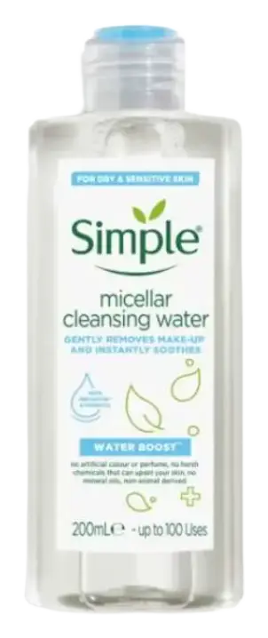Simple Skincare Water Boost Micellar Cleansing Water UK & Australia