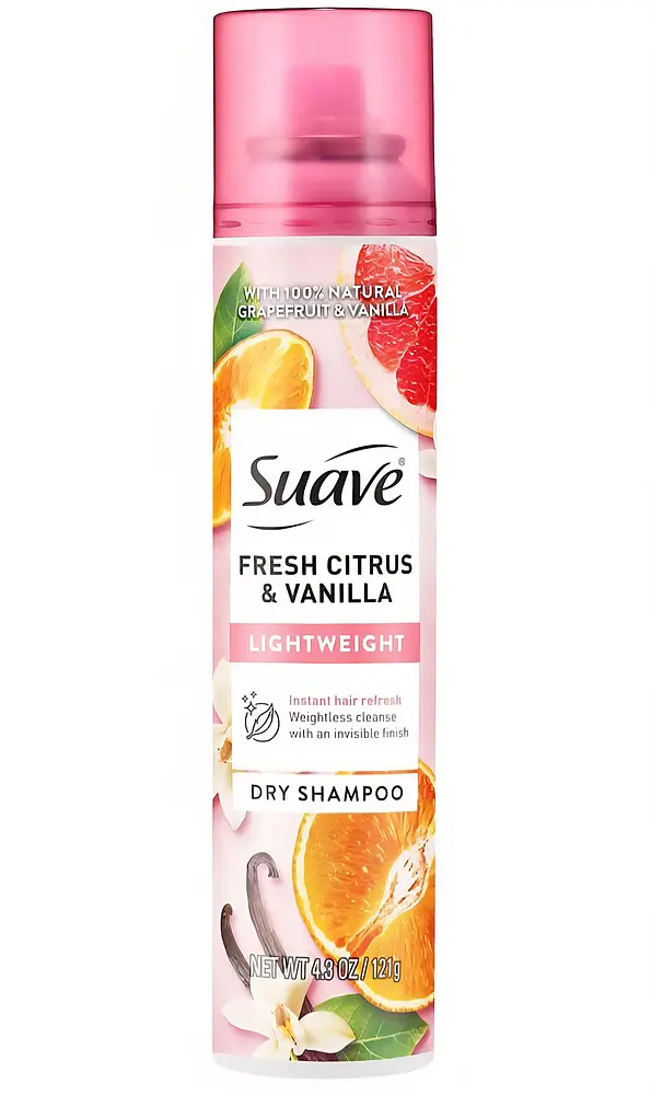 Suave Fresh Citrus & Vanilla Lightweight Dry Shampoo