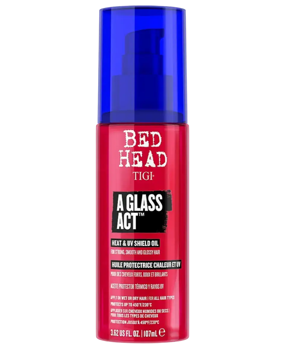 Bed Head by TIGI A Glass Act Heat & UV Shield Oil