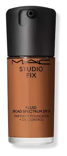 Mac Cosmetics Studio Fix Fluid SPF 15 24HR Matte Foundation + Oil Control NW43
