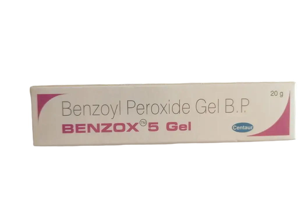Centaur Pharmaceuticals Benzox 5 Gel