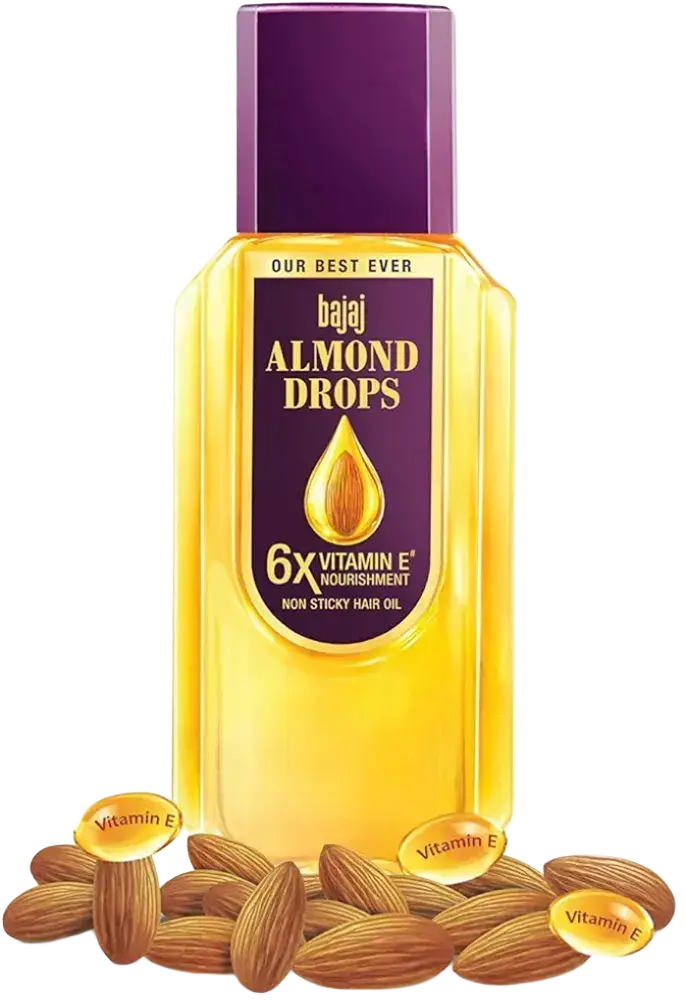 Bajaj Consumer Care Almond Drops Non-Sticky Hair Oil