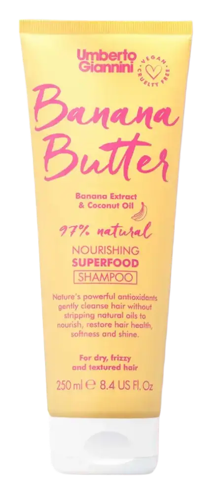 Umberto Giannini Banana Butter Nourishing Superfood Shampoo