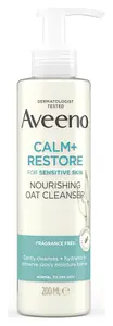 Aveeno Calm + Restore  Nourishing Oat Cleanser For Sensitive Skin UK