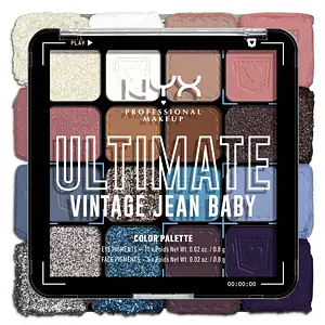 NYX Cosmetics Vegan Ultimate Shadow Palette Vintage Jean Baby