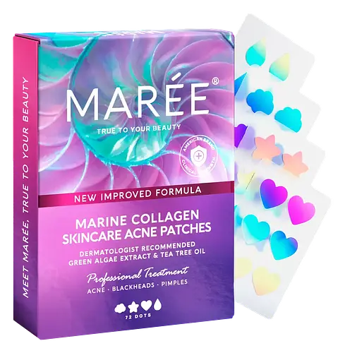 Marée Marine Collagen Acne Clearing Acne Patches