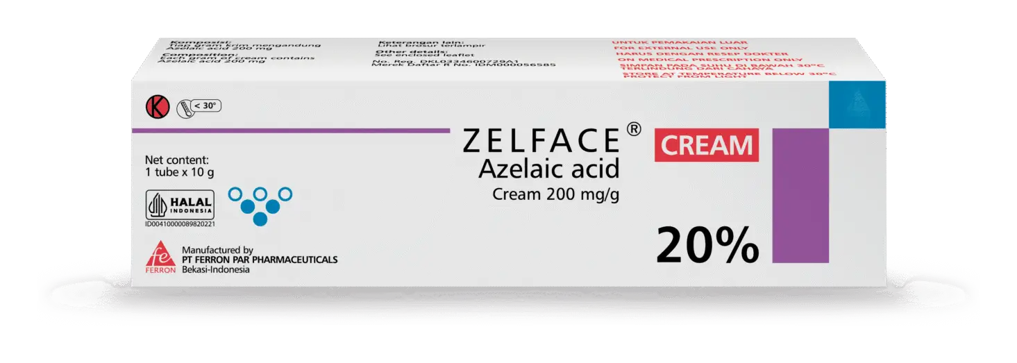 Dexa Group Zelface 20% Azelaic Acid Cream