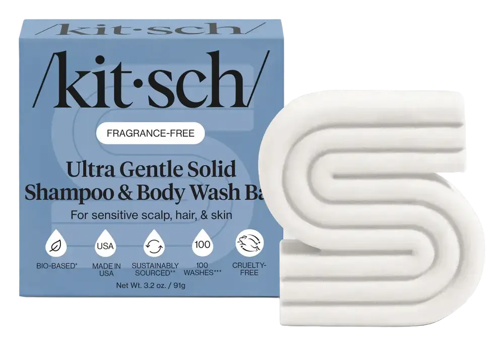 Kitsch Ultra Sensitive Solid Shampoo & Body Wash Bar
