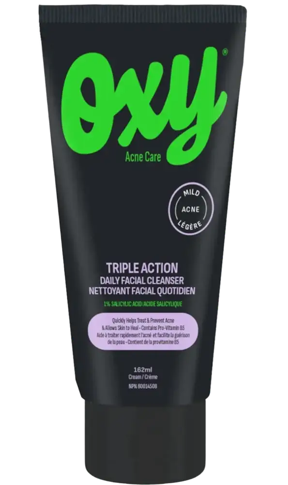 Oxy Triple Action Daily Facial Cleanser