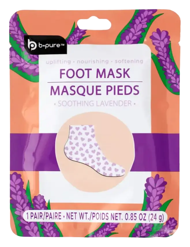 B-Pure Foot Mask Soothing Lavender