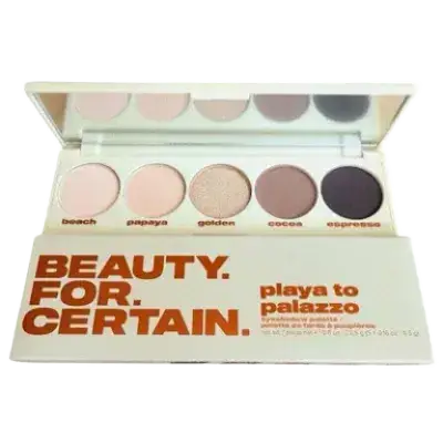 Beauty For Certain Playa To Palazzo Eyeshadow Palette