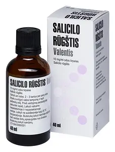 Valentis SALICILO RŪGŠTIS 1%, Odos Tirpalas, N1 (Salicylic Acid 1%, Skin Solution, N1)