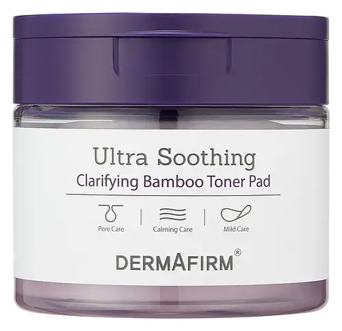 Dermafirm Ultra Soothing Clarifying Bamboo Toner Pad