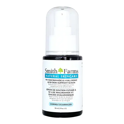 Smith Farms Niacinamide & Hyaluronic Acid Skin Support Serum