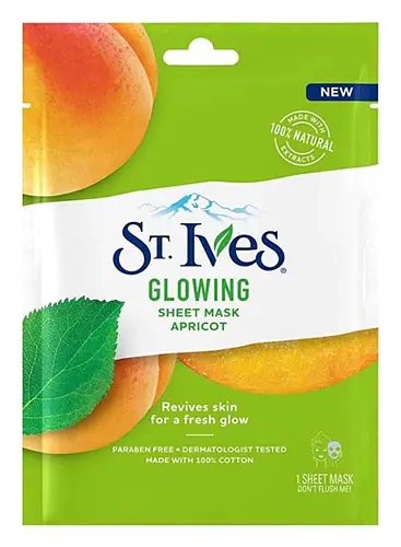 St. Ives Glowing Apricot Face Mask Sheet