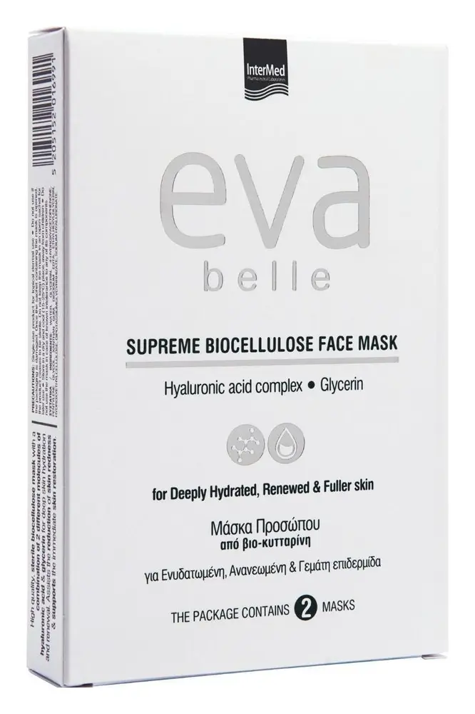 Intermed Eva Belle Supreme Biocellulose Face Mask