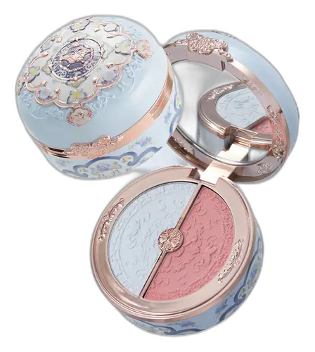Flower Knows Butterfly Cloud Collar Rouge Box Highlighting & Blush Duo Powder 02 Seaborne Moon
