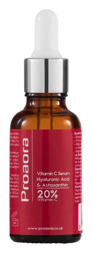 Proaora 20% Vitamin C Serum W/ Astaxanthin