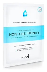 MY21 Moisture Infinity Infused With Hyaluronic Acid to Restore and Retain Hydration