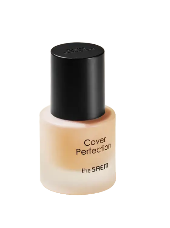 The Saem Cover Perfection Concealer Foundation 1.0 Clear Beige