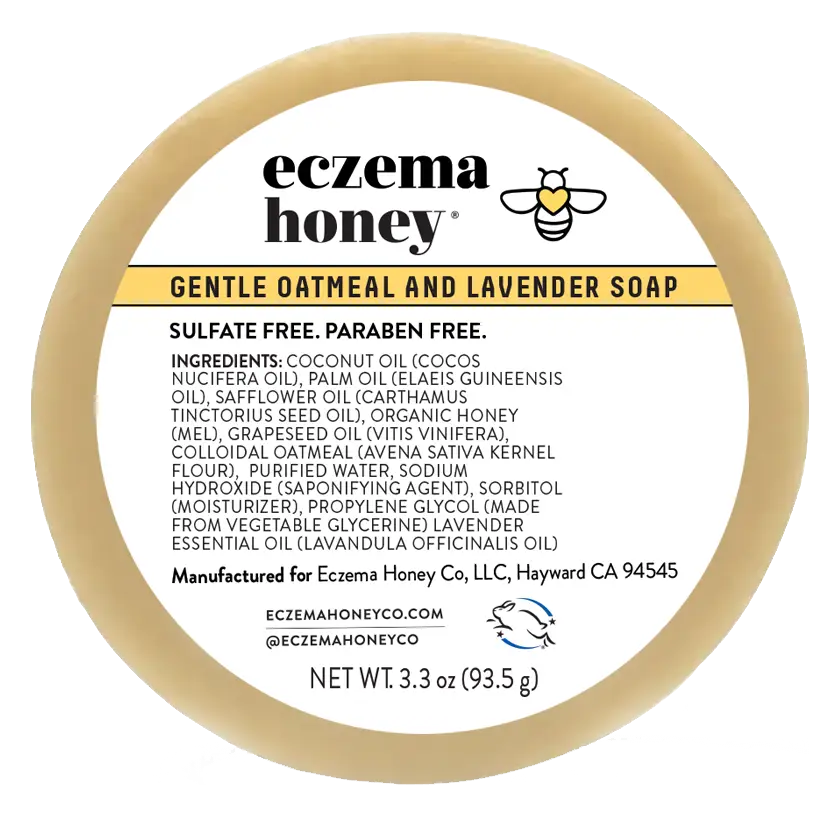 Eczema Honey Gentle Oatmeal And Lavender Soap