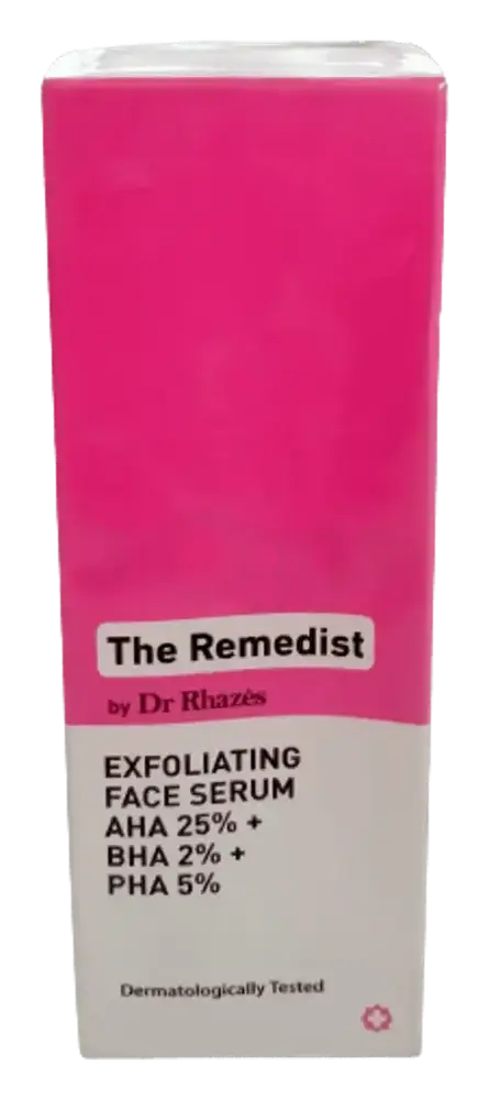 The Remedist by Dr Rhazes Exfoliating Face Serum AHA 25%+BHA 2%+ PHA 5%