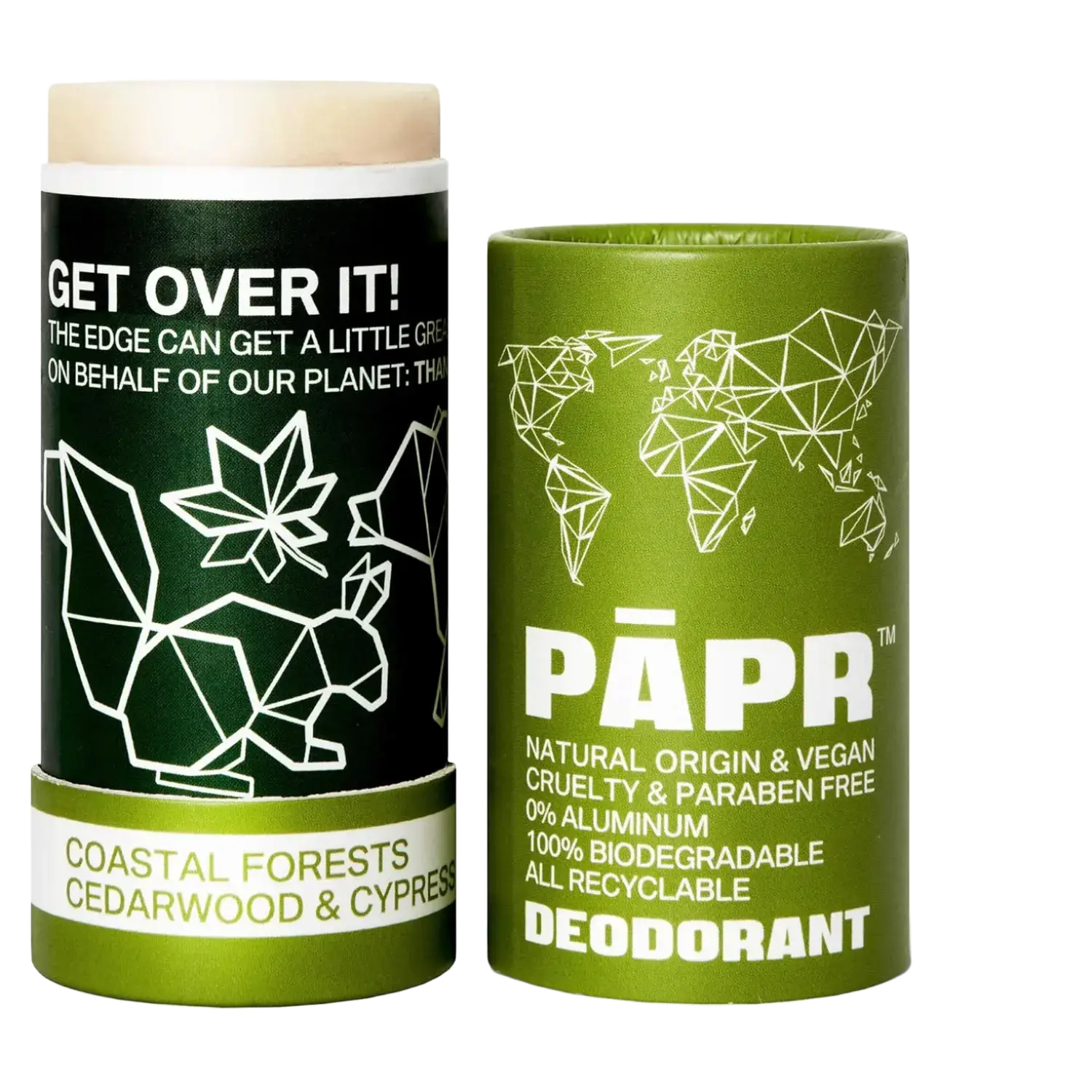 Paper Cosmetics Deodorant Coastal Forests