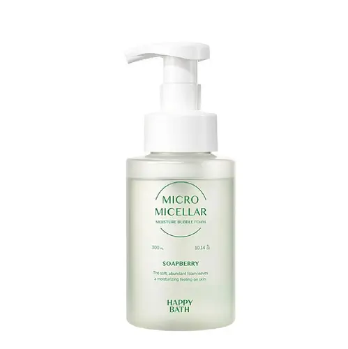 Happy Bath Micro Micellar Soapberry Bubble Foam