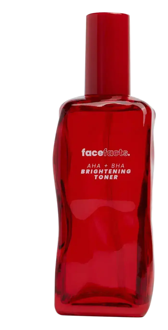 Face Facts Cherry Bliss AHA + BHA Brightening Toner