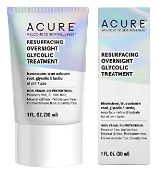 Acure Resurfacing Overnight Glycolic Treatment