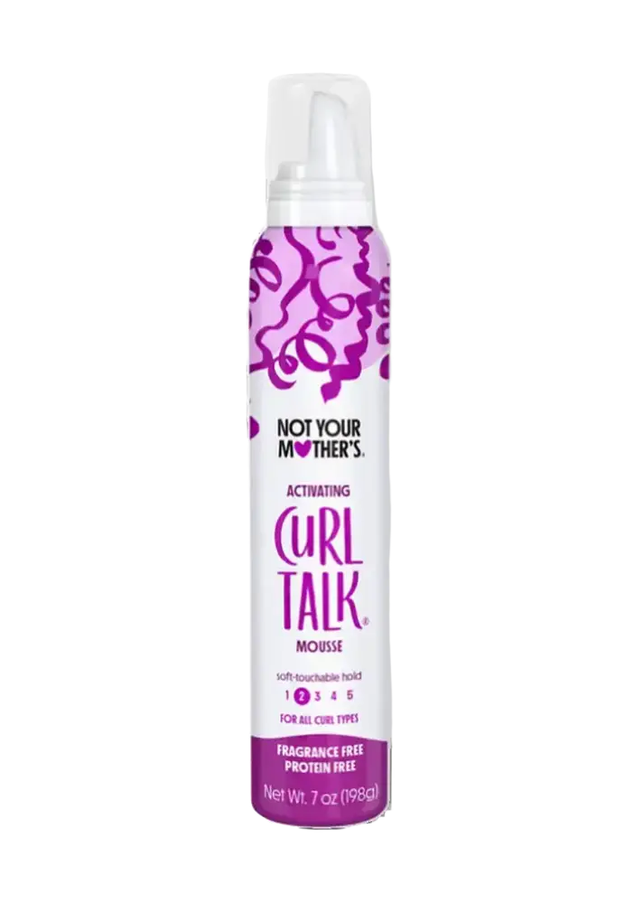 Not Your Mother’s Curl Talk Fragrance-Free Curl Activating Hair Mousse