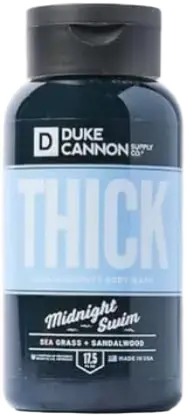 Duke Cannon Thick High Viscosity Body Wash Midnight Swim