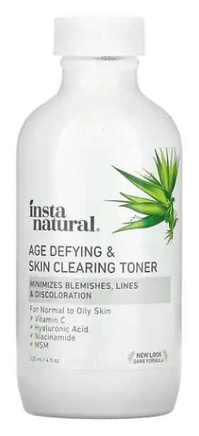 InstaNatural Age Defying & Skin Clearing Toner