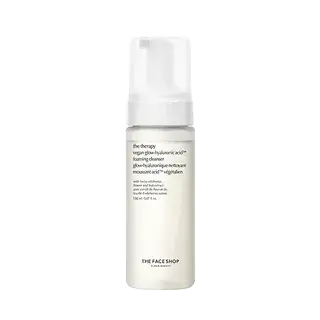 The Therapy Vegan Glow Hyaluronic Acid Foam Cleanser
