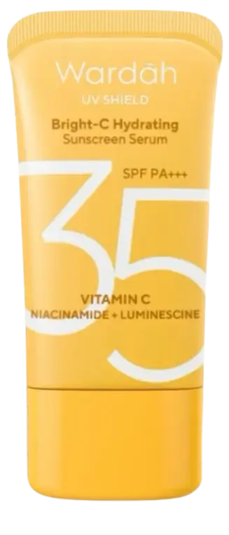 Wardah UV Shield Bright-C Hydrating Sunscreen Serum SPF 35