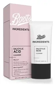 Boots Ingredients Salicylic Acid Cleanser