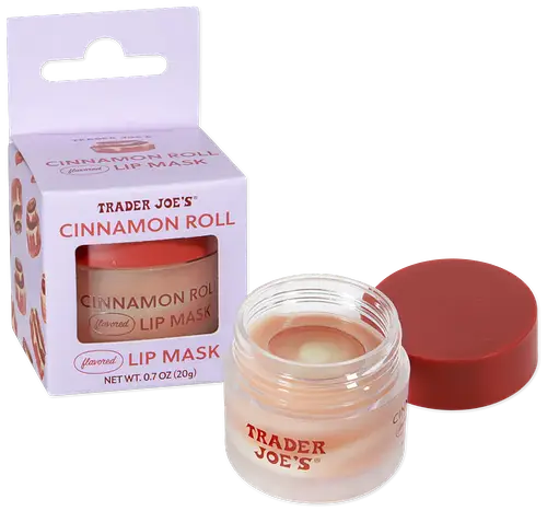 Trader Joe's Lip Mask Cinnamon Roll