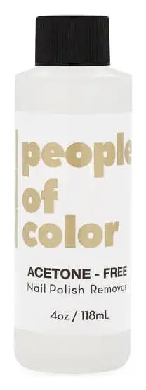 People Of Color Beauty Acetone-Free Nail Polish Remover