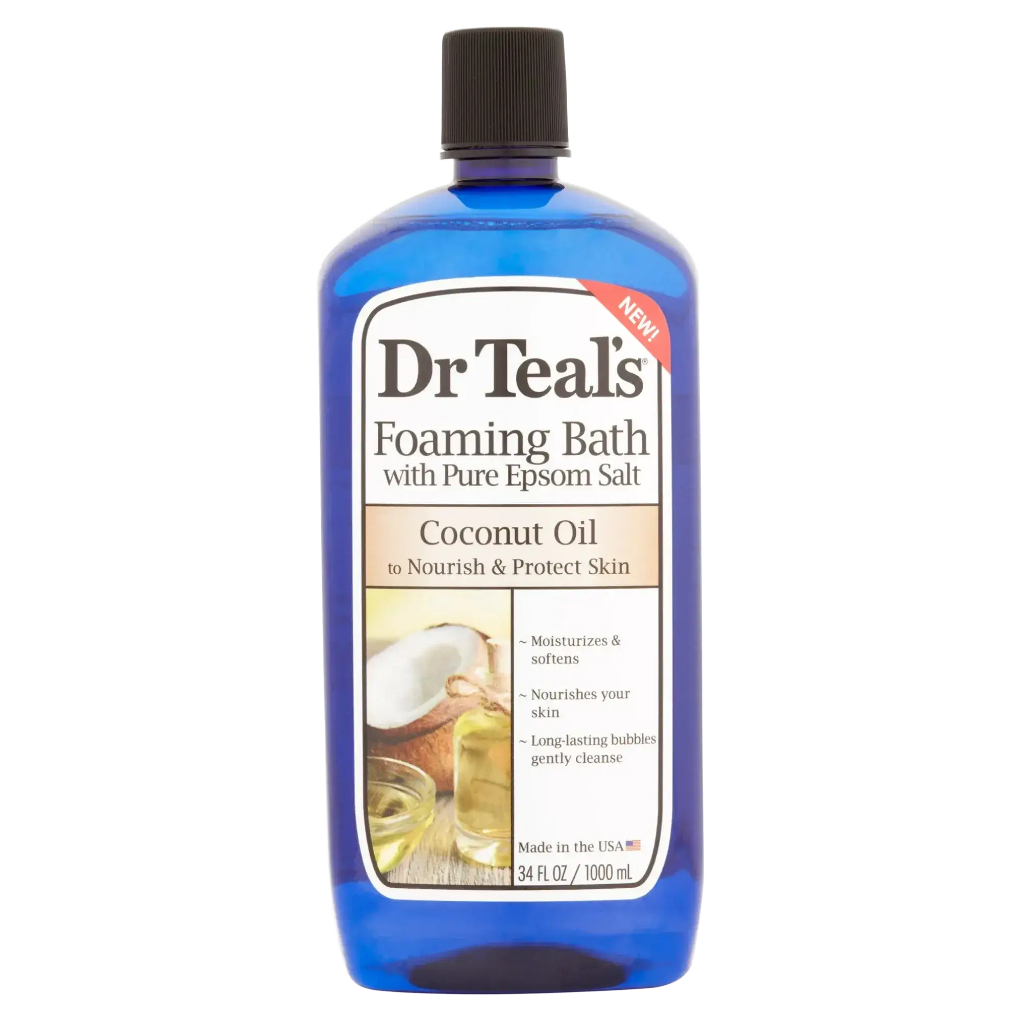 Dr Teal’s Foaming Bath With Pure Epsom Salt Coconut Oil