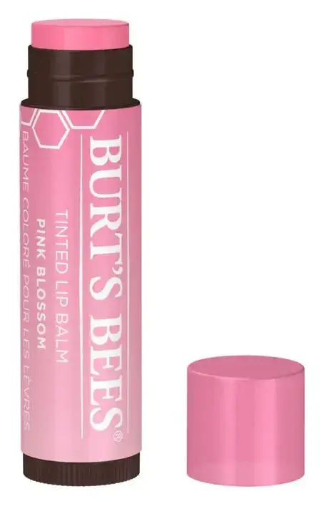 Burt's Bees Tinted Lip Balm Pink Blossom