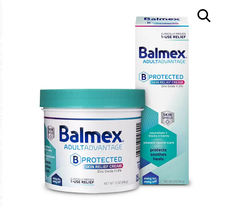 Balmex AdultAdvantage B Protected Skin Relief Cream