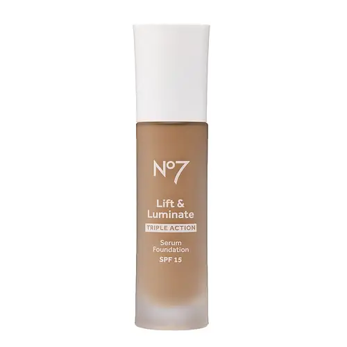 No7 Lift & Luminate Triple Action Serum Foundation SPF 15 Bamboo
